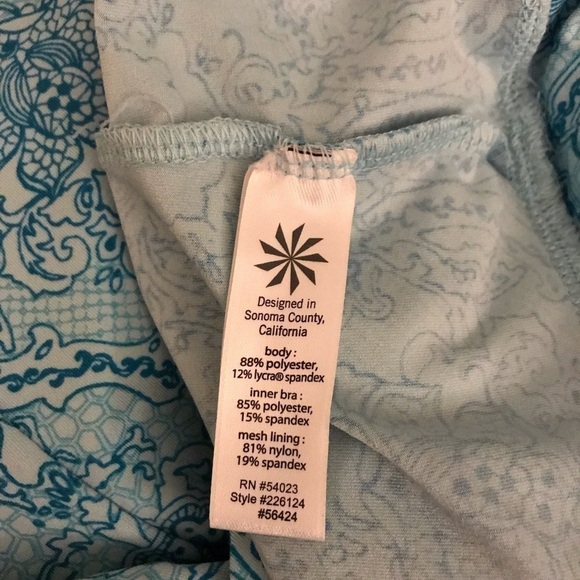 Athleta Tinker Tank Tide Blue - Picture 6 of 6